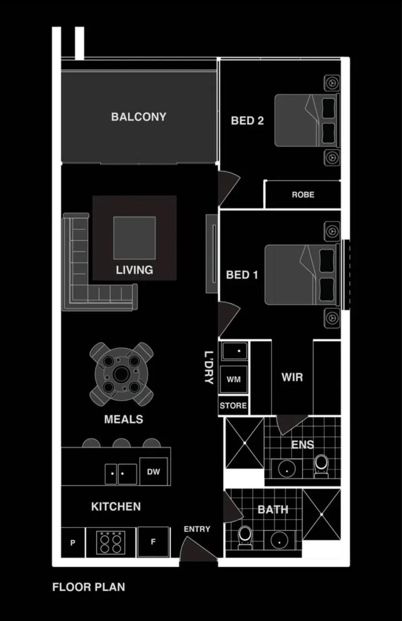 Apartment Midnight Luxe 2br 2bath 507 In The Heart Of Braddon L5 Views Pool Sauna Gym Wifi